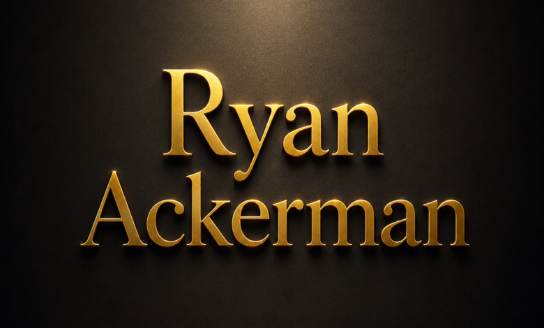 Ryan Ackerman